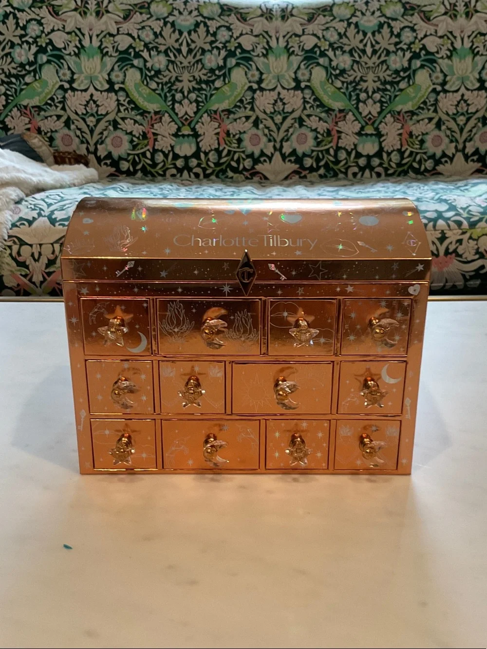 Charlotte Tilbury 2025 Empty advent calendar organizer